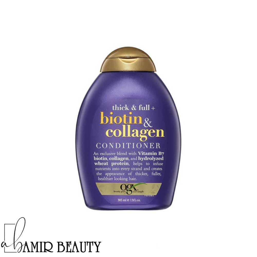 امیر بیوتی نرم کننده مو بیوتین و کلاژن او جی ایکس