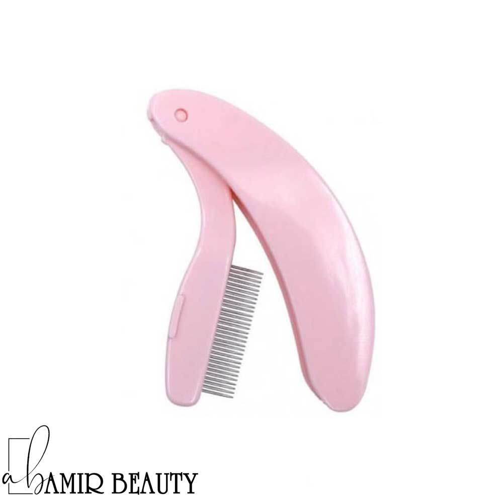 امیر بیوتی شانه ابرو دندانه فلزی مخصوص لیفت و لمینت مژه