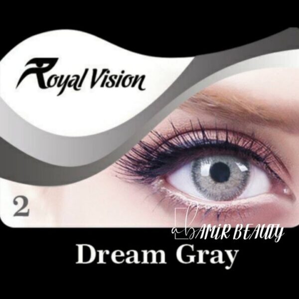 لنز رویال ویژن کد 02 Royal Vision Dream Gray
