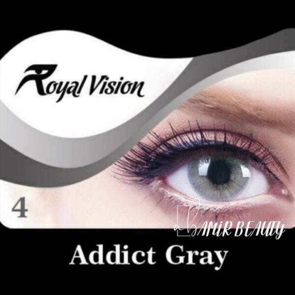لنز رویال ویژن کد 04 Royal Vision Addict Gray