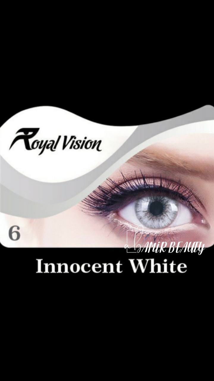 امیر بیوتی لنز رویال ویژن کد 06 Royal Vision Innocent White