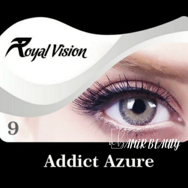 لنز رویال ویژن کد 09 Royal Vision Addict azure