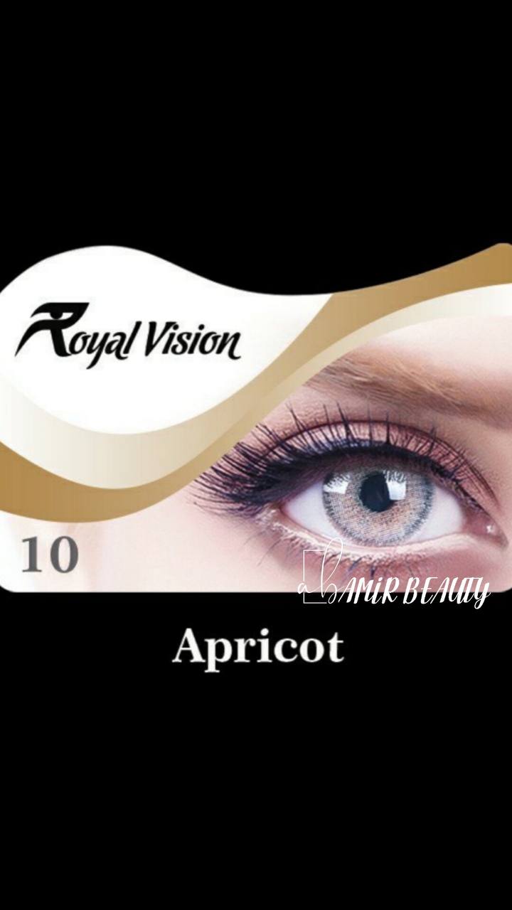 امیر بیوتی لنز رویال ویژن کد 10 Royal Vision Apricot