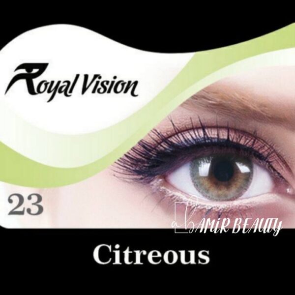 لنز رویال ویژن کد 23 Royal Vision Citreous