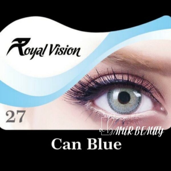 لنز رویال ویژن کد 27 Royal Vision Can Blue