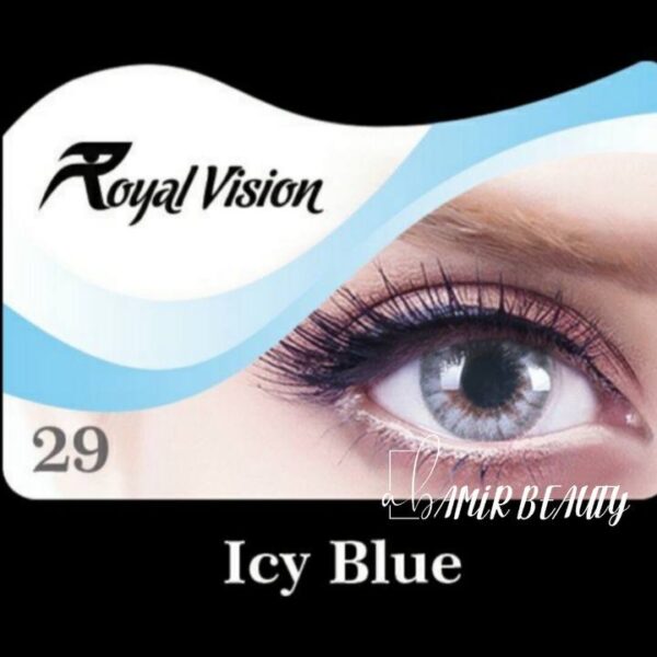 لنز رویال ویژن کد 29 Royal Vision Icy Blue