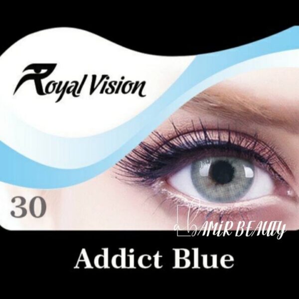لنز رویال ویژن کد 30 Royal Vision Addict Blue