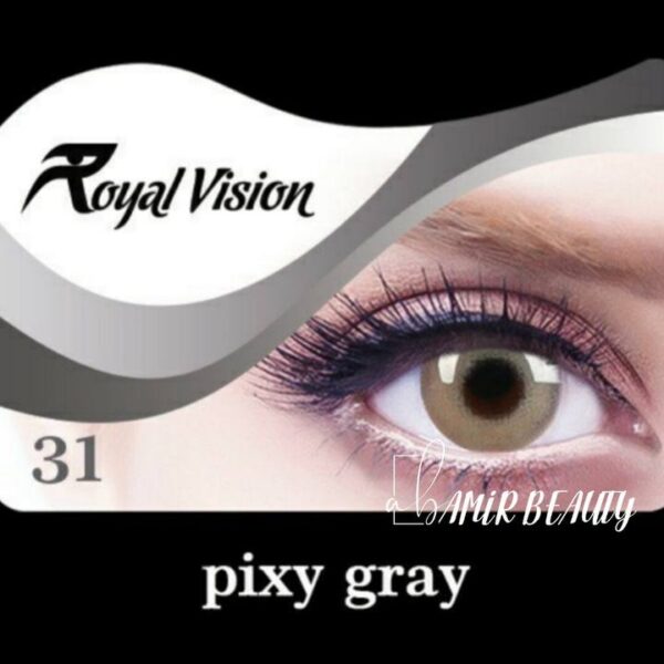 لنز رویال ویژن کد 31 Royal Vision Pixy Gray