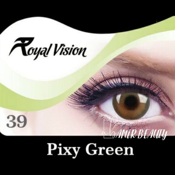 لنز رویال ویژن کد 39 Royal Vision Pixy Green
