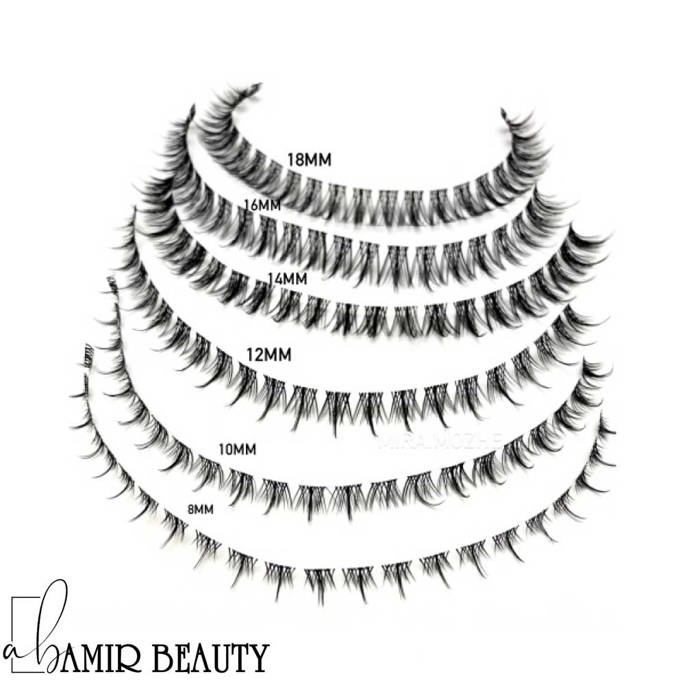 امیر بیوتی - مژه مژه ریسه ای مدل کایلی سایز 10-12-14