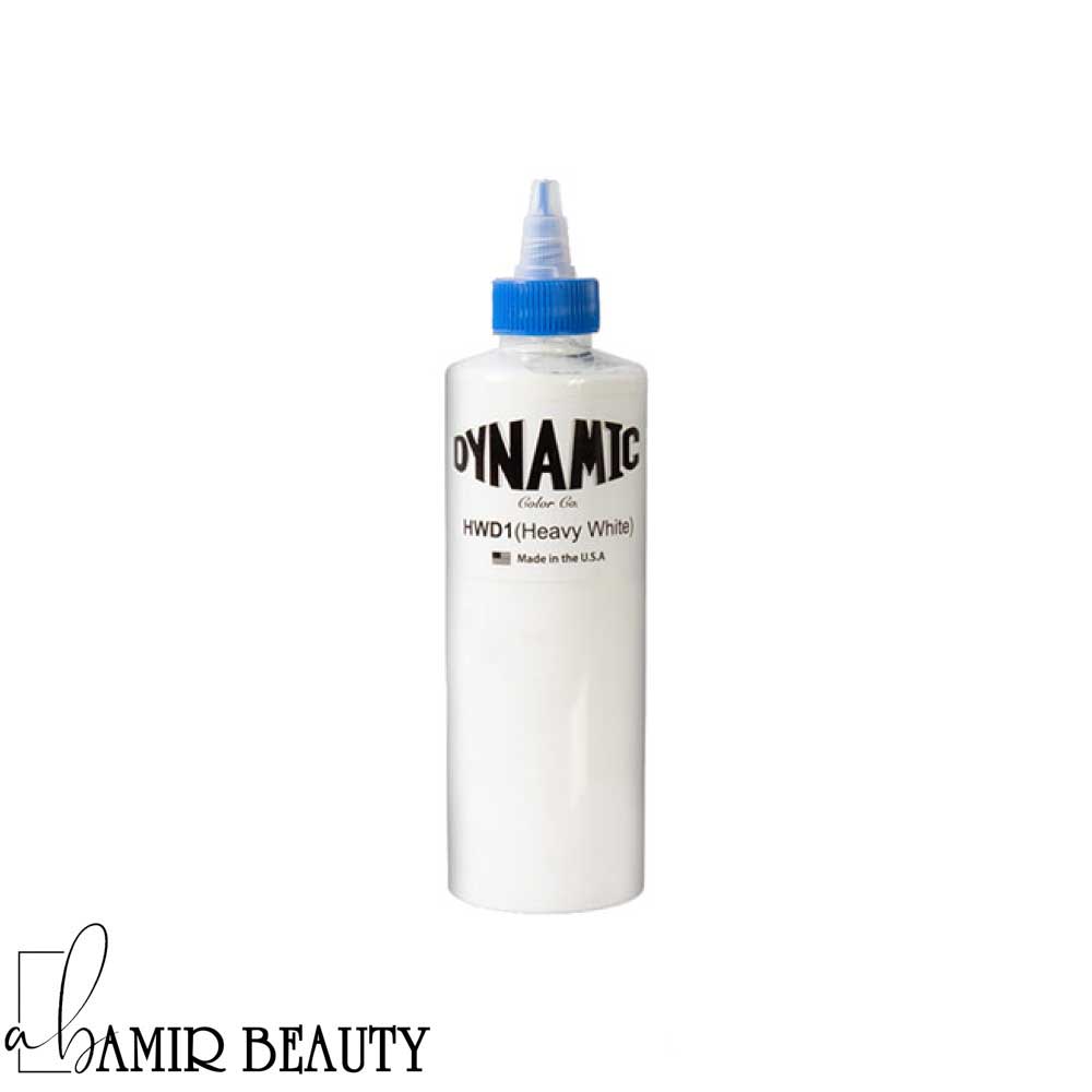 رنگ تاتو داینامیک سفید Dynamic Heavy White رنگ تاتو داینامیک سفید Dynamic Heavy White
