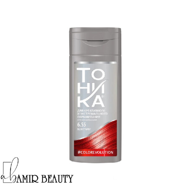 شامپو رنگ تونیکا شماره 6.55