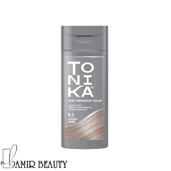 شامپو رنگ تونیکا شماره 9.1