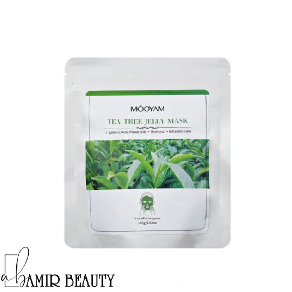 ماسک پودری هیدروژلی چای سبز مویام حجم 100 گرم