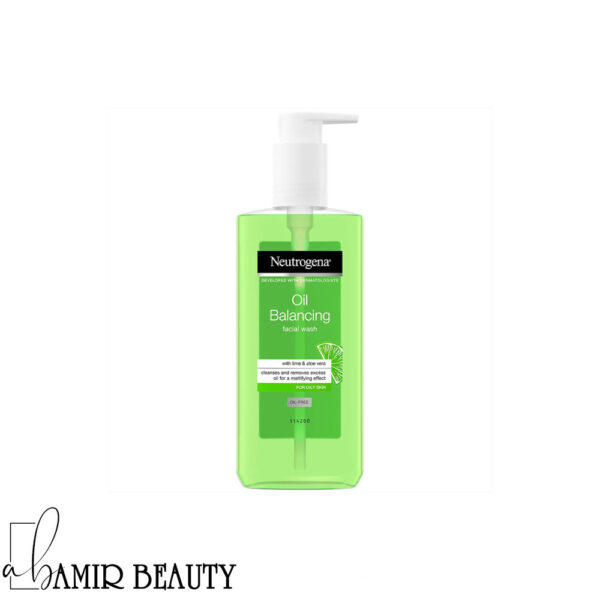 ژل شستشوی پوست چرب عصاره لیمو نوتروژینا