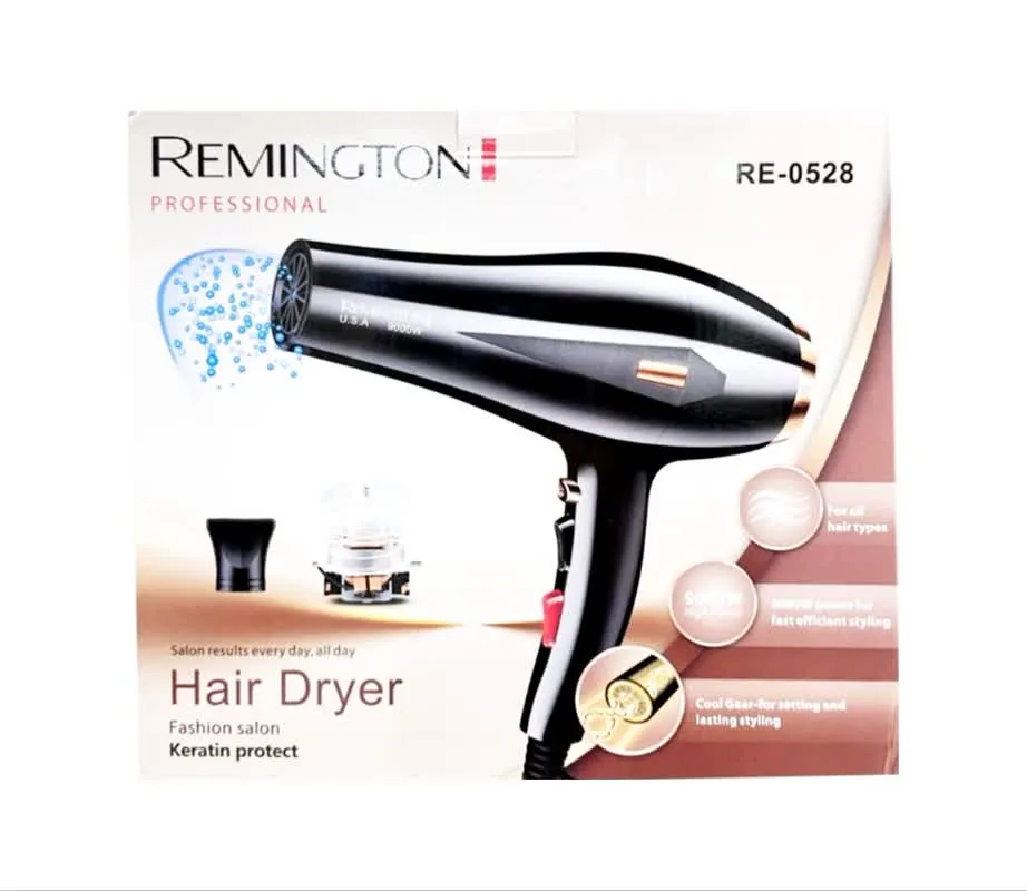 سشوار رمینگتون مدل Remington RE-0528 سشوار رمینگتون مدل Remington RE-0528