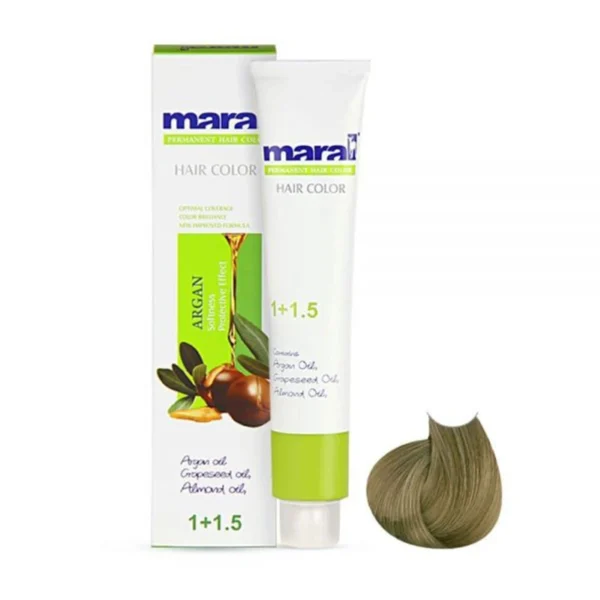 رنگ مو مارال 7.3 بلوند زیتونی متوسط حجم 100 میل