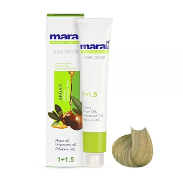 رنگ مو مارال 8.3 بلوند زیتونی روشن حجم 100 میل