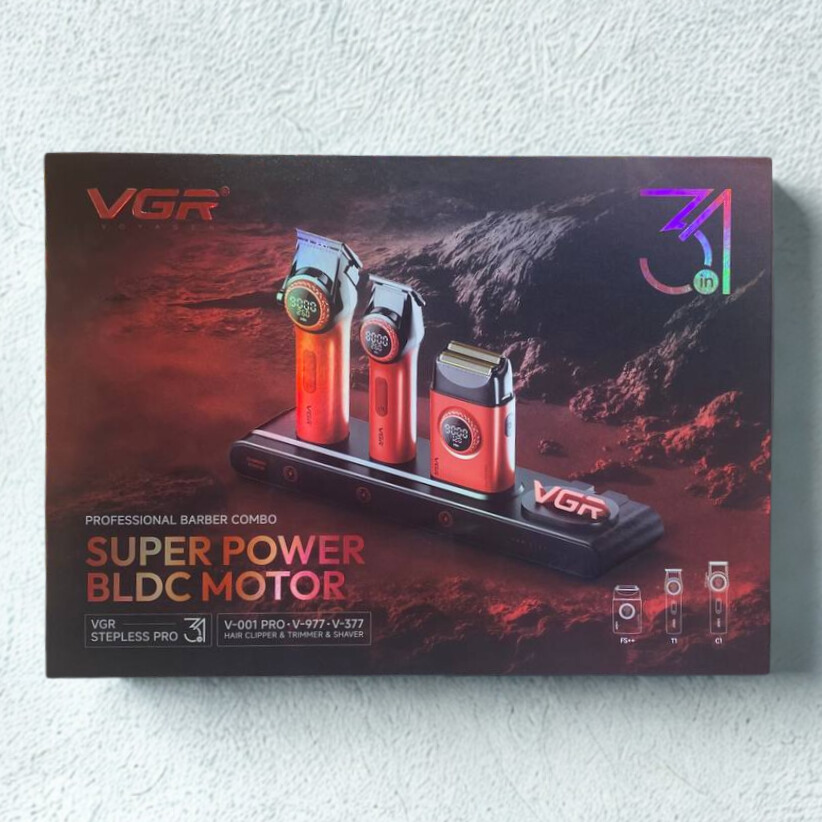 ست ماشین اصلاح VGR مدل V-001Pro ، V-977 و V-377 ست ماشین اصلاح VGR مدل V-001Pro ، V-977 و V-377